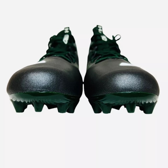Under Armour Nitro Mid Green Black Football Cleats 1290962-055 Mens Size 14 - Picture 6 of 10